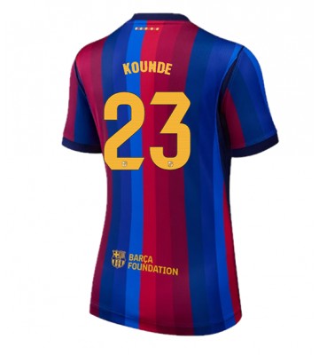 Barcelona Jules Kounde #23 Hemmatröja Dam 2026-27 Kortärmad